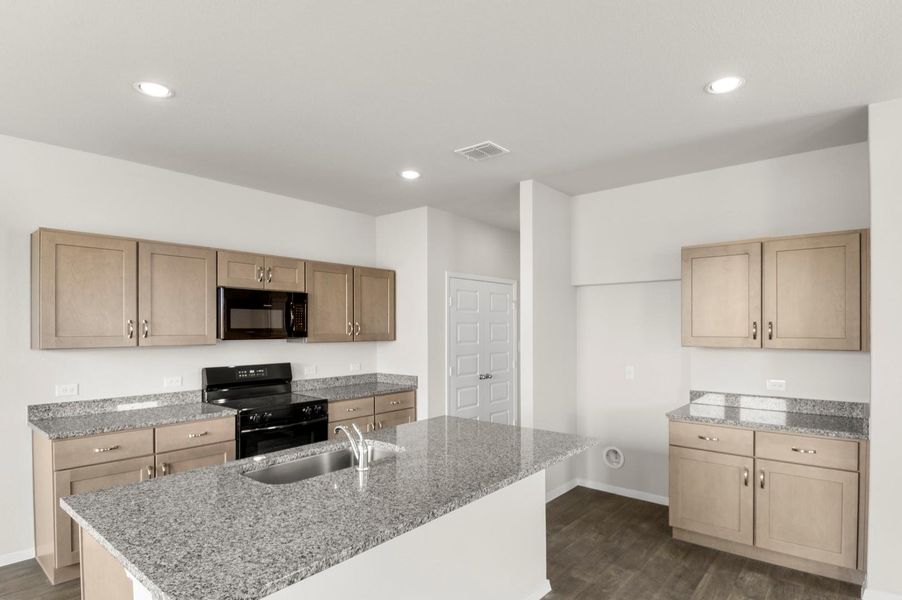 Furnished interior view inside a new home in Edgebrooke, Pflugerville (Image 7). Furnished interior view inside a new home in Edgebrooke, Pflugerville (Image 7).