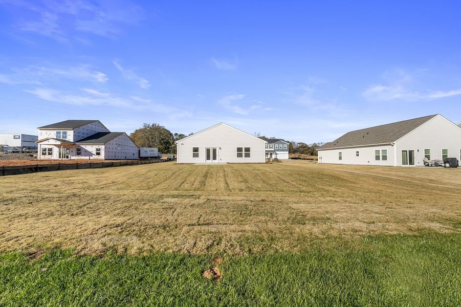 Exterior details and patio area of a home in Burke Estates, Chesnee (Image 4).