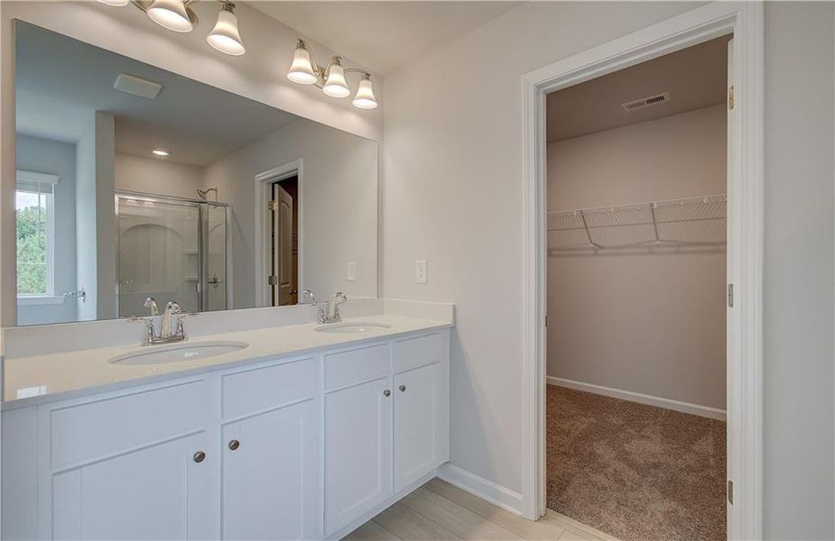 Furnished interior view inside a new home in Chapel Hill, Newnan (Image 3).