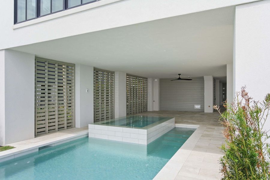 Exterior details and patio area of a home in , Sullivan's Island (Image 47).