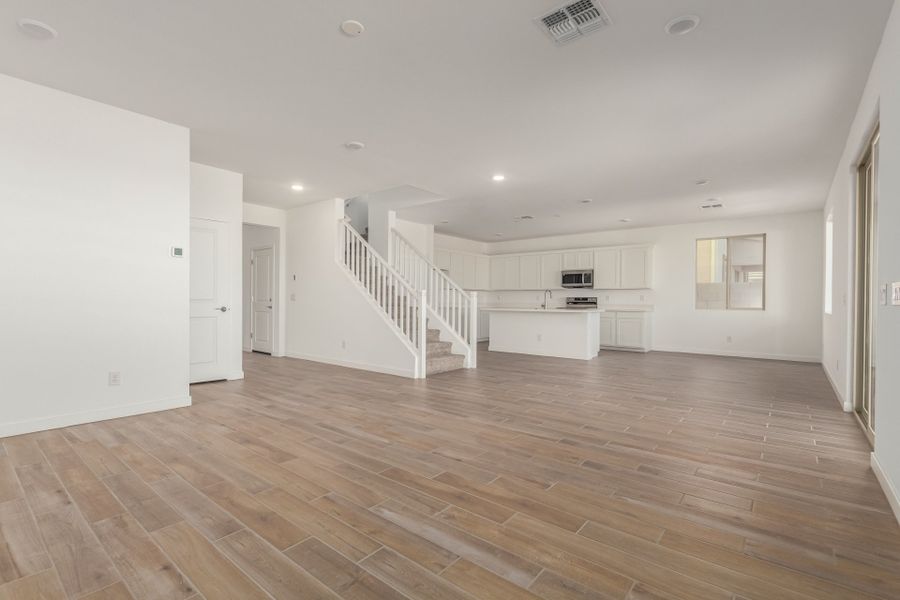 Spacious, unfurnished interior of a new home in Wildera, San Tan Valley (Image 11). Spacious, unfurnished interior of a new home in Wildera, San Tan Valley (Image 11).