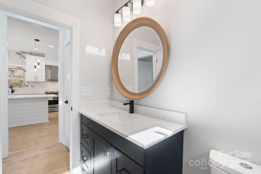 Furnished interior view inside a new home in , Hickory (Image 16).