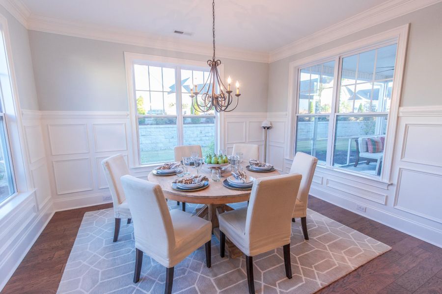 Representative furnished interior of a home built from the Claremont by Bill Clark Homes in The Sanctuary at Sunset Beach, Sunset Beach (Image 49). Representative furnished interior of a home built from the Claremont by Bill Clark Homes in The Sanctuary at Sunset Beach, Sunset Beach (Image 49).