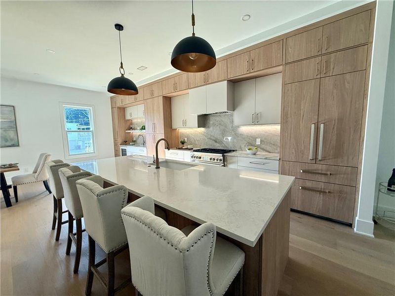Furnished interior view inside a new home in , Dunwoody (Image 46).