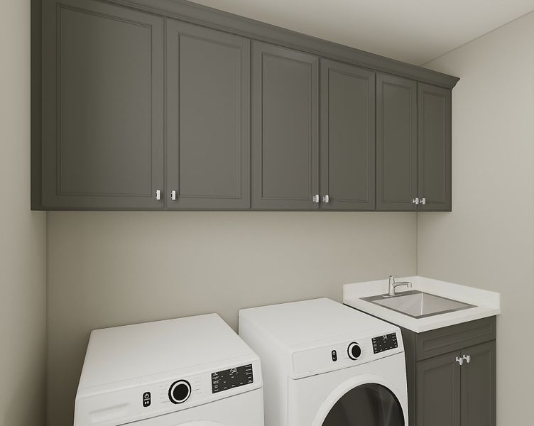 Representative interior finishes for a home built from the Azalea Plan 3005 by Tri Pointe Homes in Waterston Central, Gilbert (Image 15).