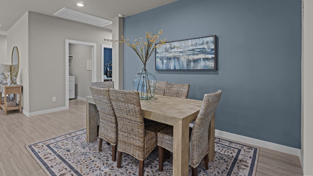 Representative furnished interior of a home built from the Lexington by D.R. Horton in Legacy South, Midland (Image 7). Representative furnished interior of a home built from the Lexington by D.R. Horton in Legacy South, Midland (Image 7).
