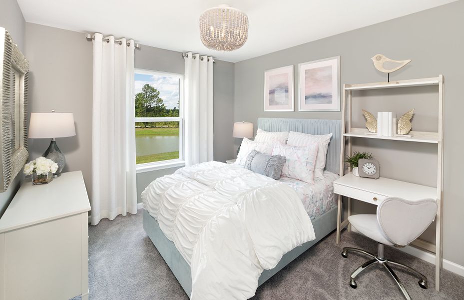 Furnished interior view inside a new home in Solserra, Shallotte (Image 12).