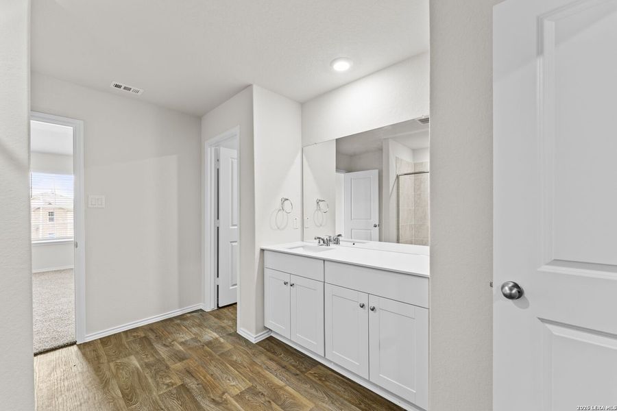 Furnished interior view inside a new home in Laurel Vistas, San Antonio (Image 9).
