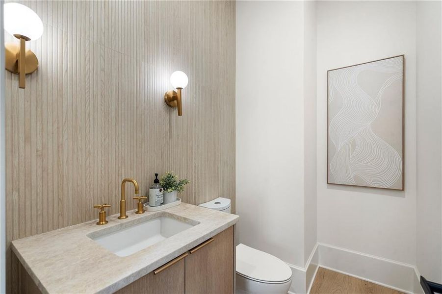 Furnished interior view inside a new home in , Alpharetta (Image 34).