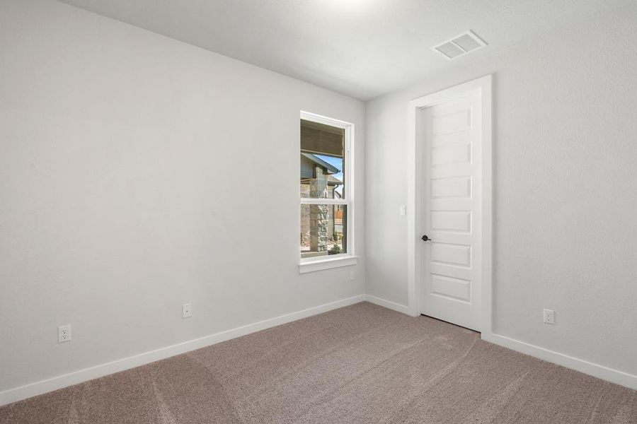 Spacious, unfurnished interior of a new home in Terrace Collection at Heritage, Dripping Springs (Image 31). Spacious, unfurnished interior of a new home in Terrace Collection at Heritage, Dripping Springs (Image 31).