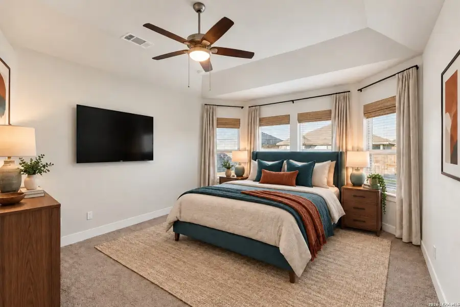Furnished interior view inside a new home in Autry Pond, San Antonio (Image 7).