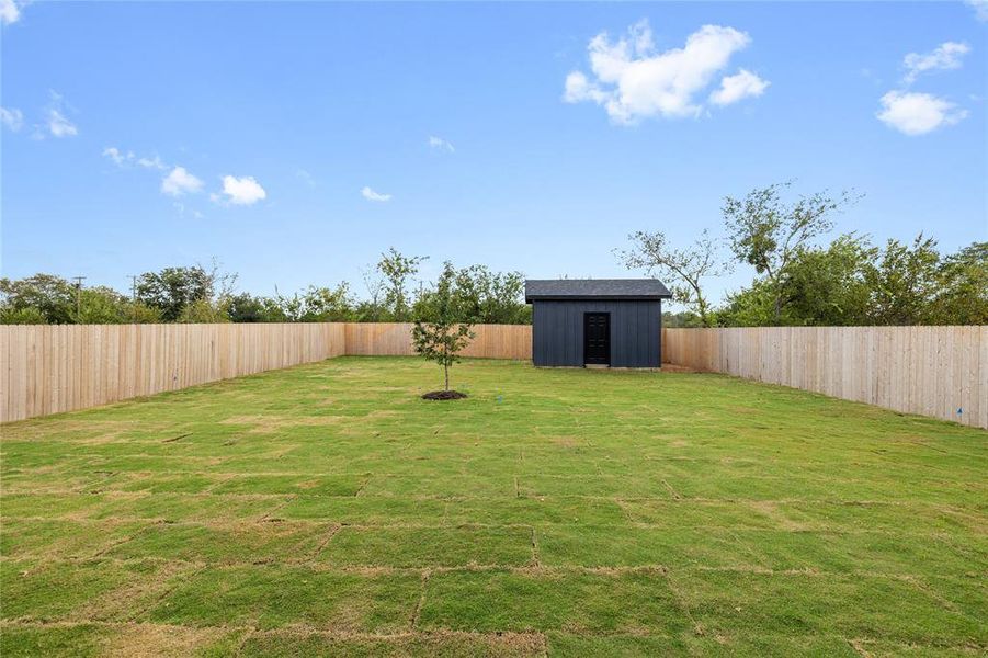 Exterior details and patio area of a home in , Comanche (Image 11). Exterior details and patio area of a home in , Comanche (Image 11).