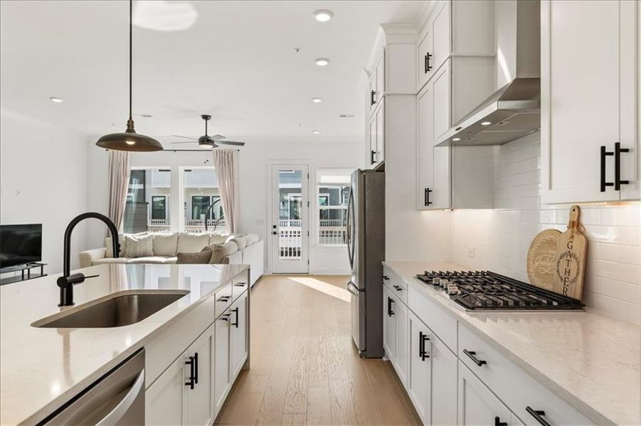 Furnished interior view inside a new home in , Alpharetta (Image 36). Furnished interior view inside a new home in , Alpharetta (Image 36).