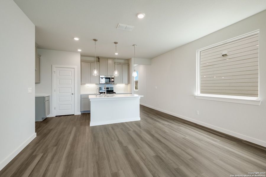 Furnished interior view inside a new home in Talley Fields, San Antonio (Image 10). Furnished interior view inside a new home in Talley Fields, San Antonio (Image 10).