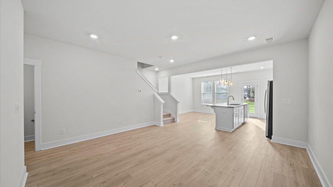 Furnished interior view inside a new home in Ransdell Pointe, Spartanburg (Image 6).