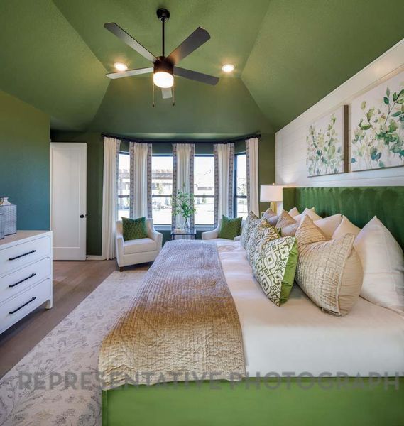 Furnished interior view inside a new home in Santa Rita Ranch: 40-45ft. lots, Liberty Hill (Image 9).