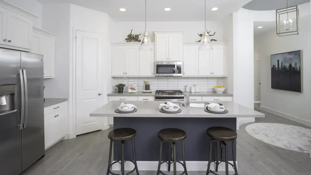 Furnished interior view inside a new home in Woodhavyn, Magnolia (Image 43).