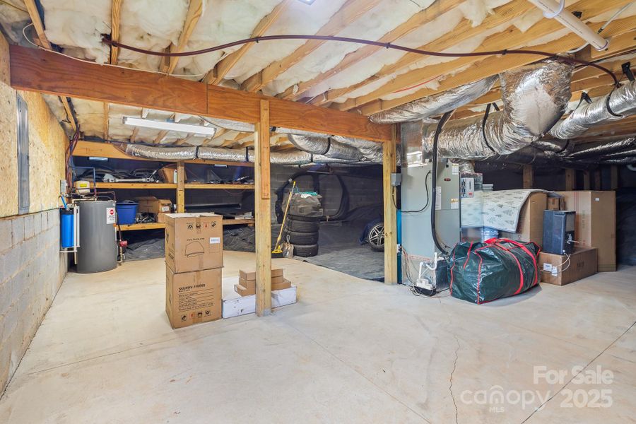 In-progress construction of a new home in , Candler, NC (Image 34).