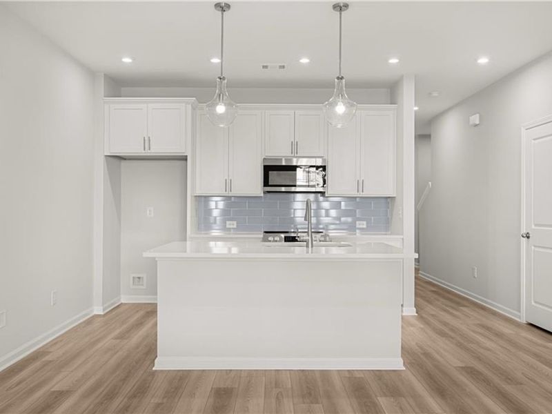 Furnished interior view inside a new home in Stegall Village, Emerson (Image 17). Furnished interior view inside a new home in Stegall Village, Emerson (Image 17).