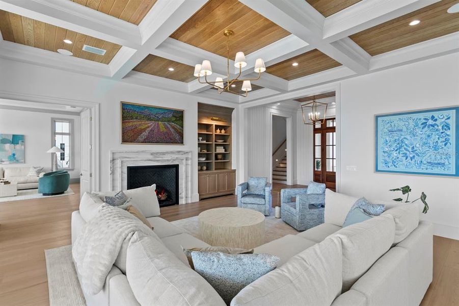 Furnished interior view inside a new home in , Tampa (Image 47).