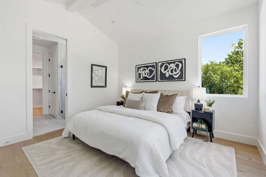 Furnished interior view inside a new home in , Austin (Image 7).