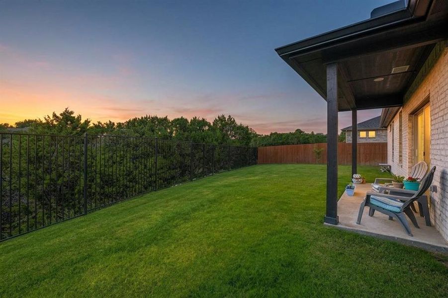 Exterior details and patio area of a home in , Glen Rose (Image 27). Exterior details and patio area of a home in , Glen Rose (Image 27).