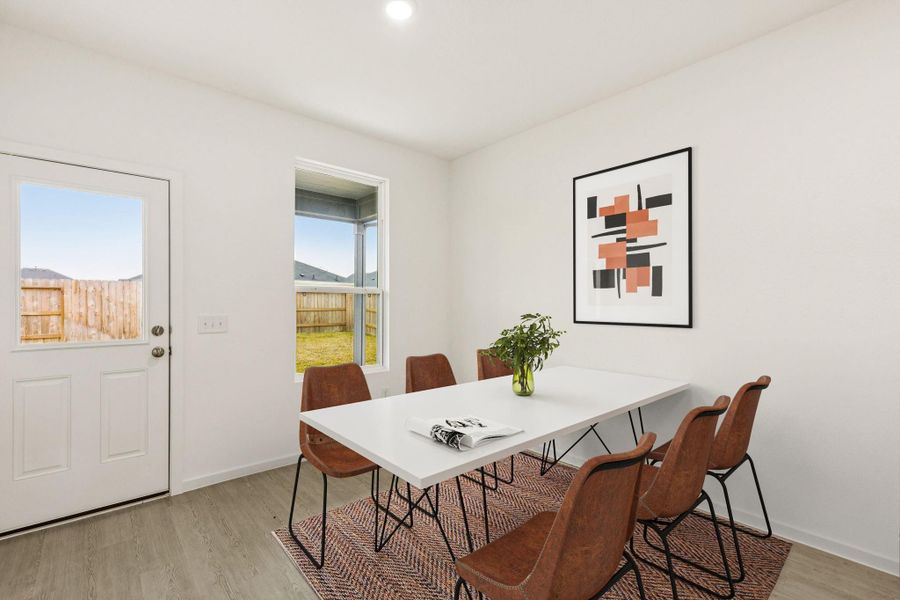 Furnished interior view inside a new home in Windcress, Cove (Image 12).