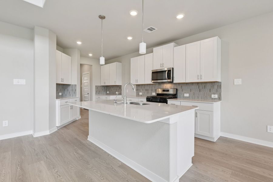 Furnished interior view inside a new home in Kingdom Heights, Rosenberg (Image 3).