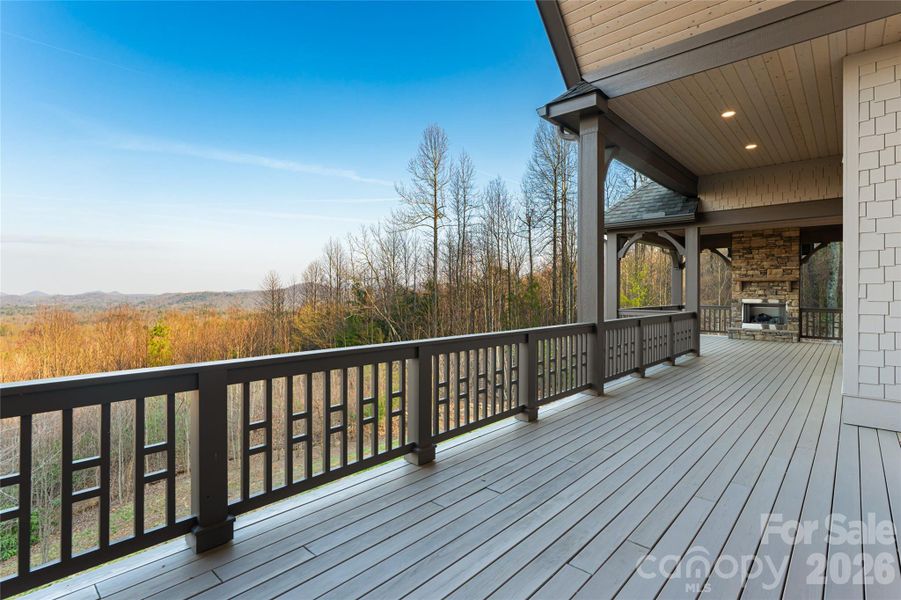 Back Deck off Great Room and Primary Bedroom Back Deck off Great Room and Primary Bedroom