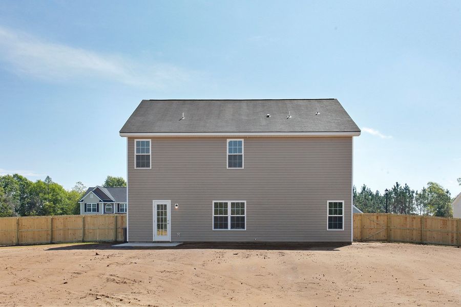Representative exterior photo of a completed home built from the The Catherine by RTS Homes in The Village at Sassafras, Allenhurst, GA (Image 27).