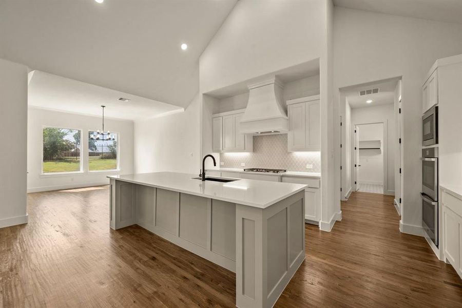 Furnished interior view inside a new home in Highland Oaks, Boyd (Image 9).