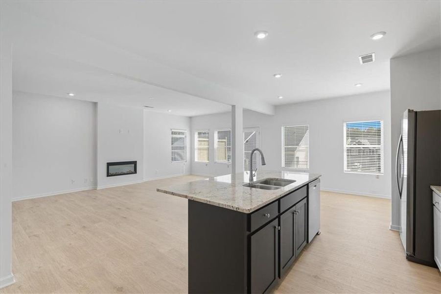 Furnished interior view inside a new home in Park Center Pointe, Austell (Image 7). Furnished interior view inside a new home in Park Center Pointe, Austell (Image 7).