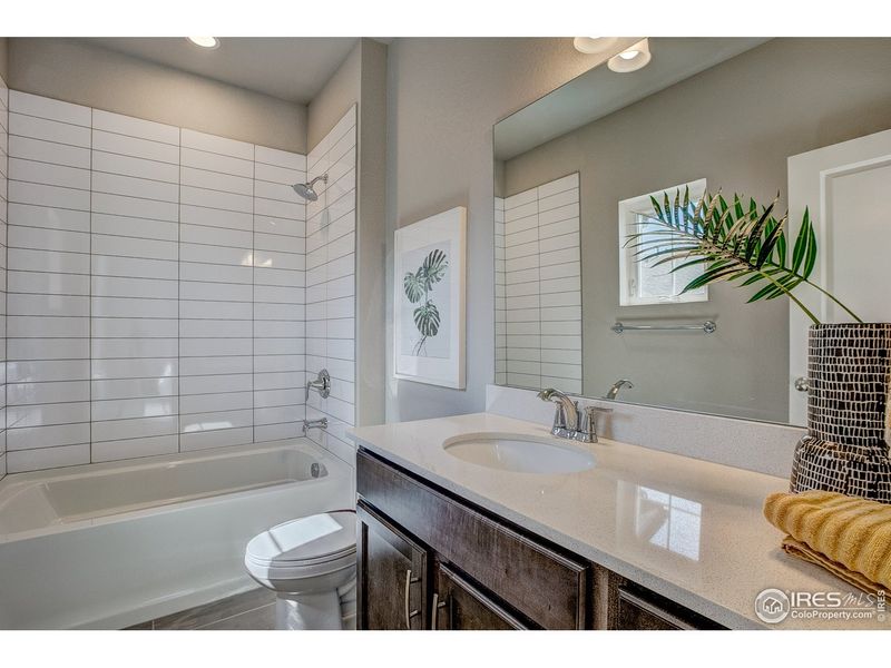 Furnished interior view inside a new home in Highlands at Fox Hill - Discovery, Longmont (Image 8).