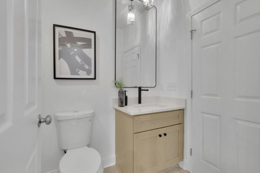 Furnished interior view inside a new home in , Buford (Image 28).