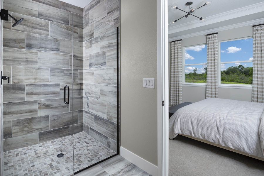 Representative furnished interior of a home built from the Topsail by Mattamy Homes in Wellen Park, Venice (Image 13).