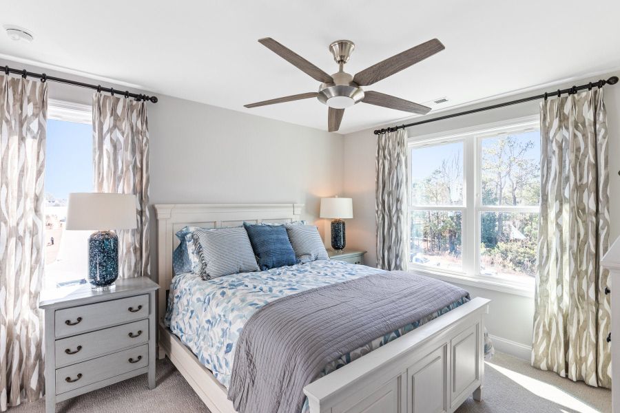 Representative furnished interior of a home built from the Montague by McKee Homes in Anchors Bend Townes, Wilmington (Image 30).