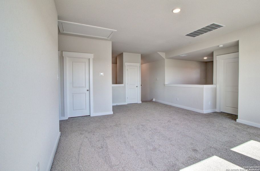 Spacious, unfurnished interior of a new home in Prairie Green, Converse (Image 15). Spacious, unfurnished interior of a new home in Prairie Green, Converse (Image 15).