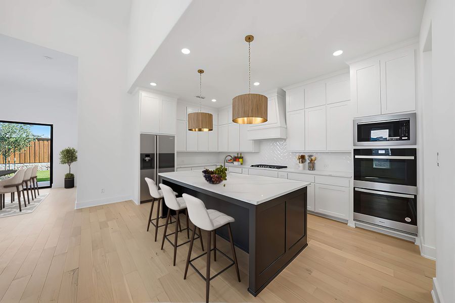 Furnished interior view inside a new home in Hillside Village, Celina (Image 14).