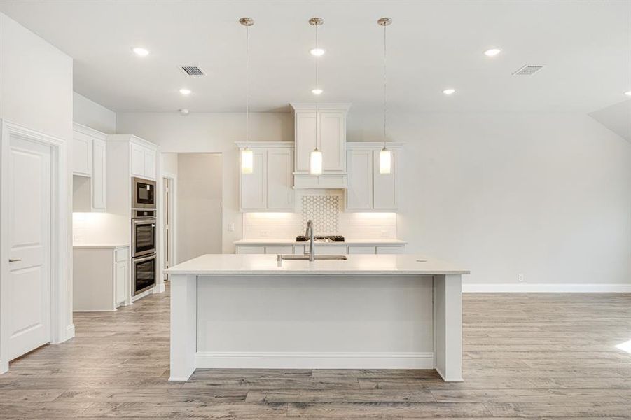 Furnished interior view inside a new home in The Enclave at Parks of Aledo, Aledo (Image 12).
