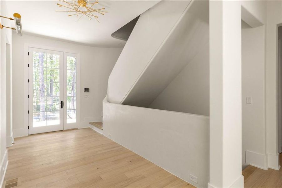 Spacious, unfurnished interior of a new home in , Chattahoochee Hills (Image 12). Spacious, unfurnished interior of a new home in , Chattahoochee Hills (Image 12).