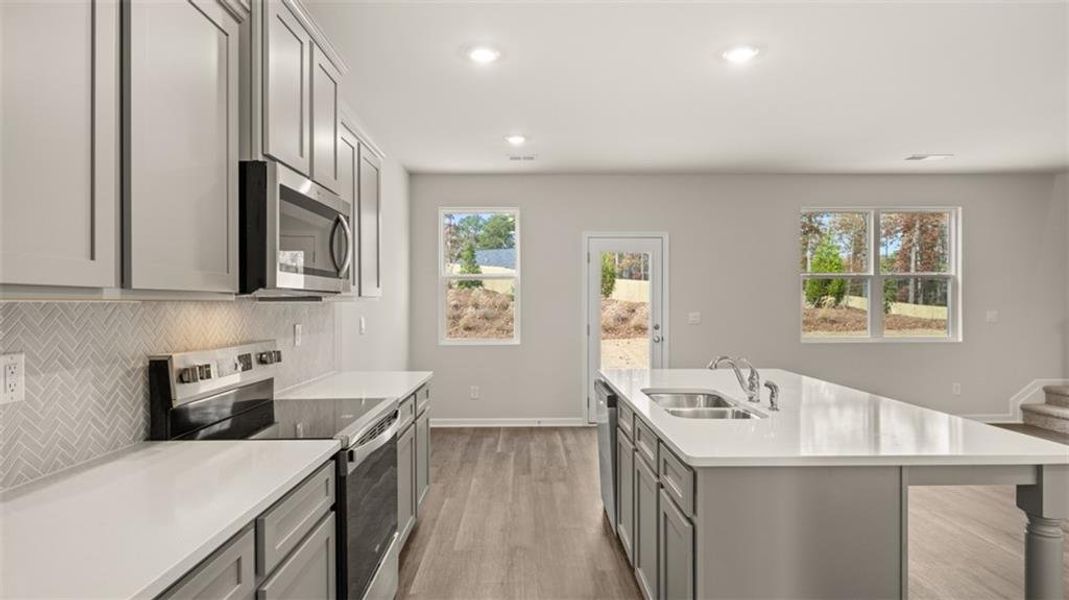 Furnished interior view inside a new home in Willowbrook, Winder (Image 10).