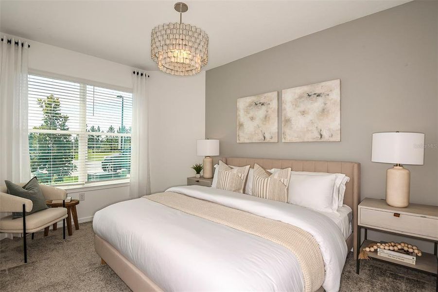 Furnished interior view inside a new home in Del Webb Sunchase, Parrish (Image 14).