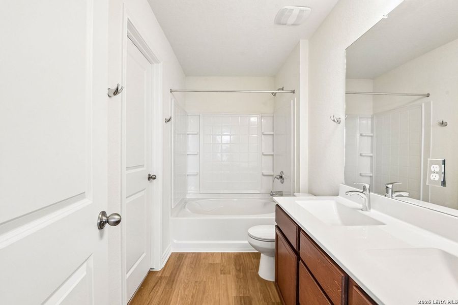 Furnished interior view inside a new home in Woodside Farms, Seguin (Image 14).
