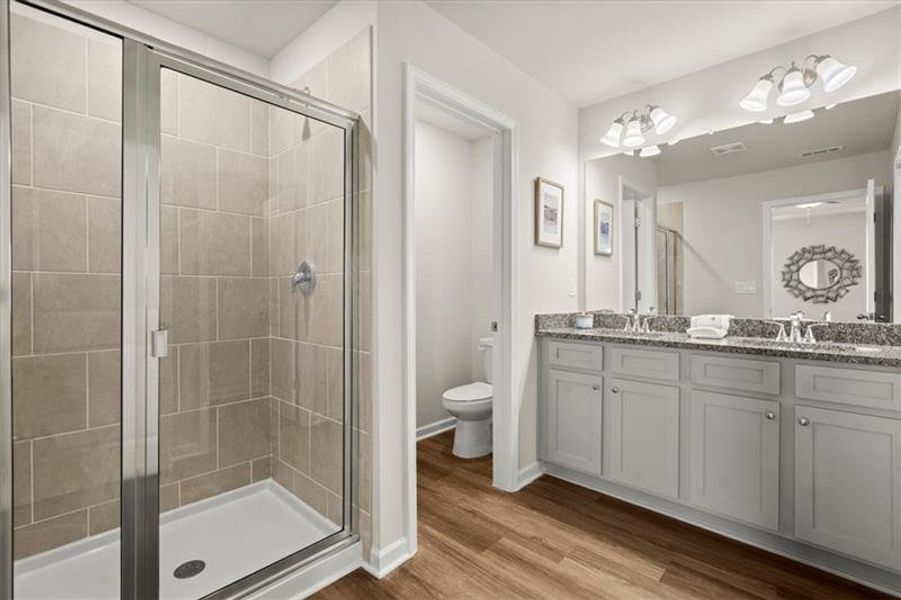 Furnished interior view inside a new home in , Dacula (Image 29). Furnished interior view inside a new home in , Dacula (Image 29).