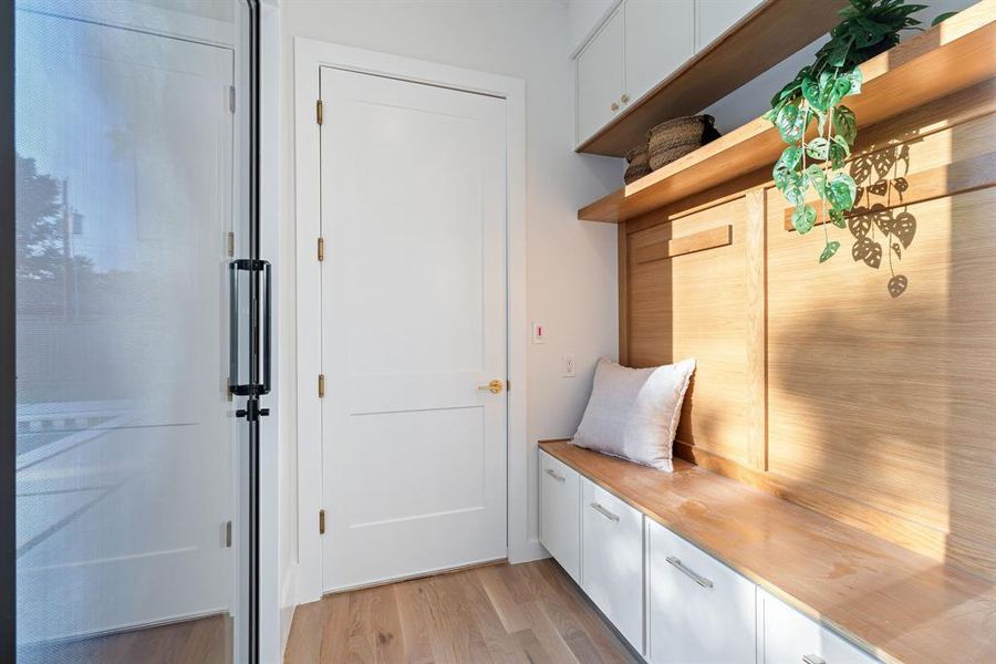 Furnished interior view inside a new home in , Dallas (Image 12).