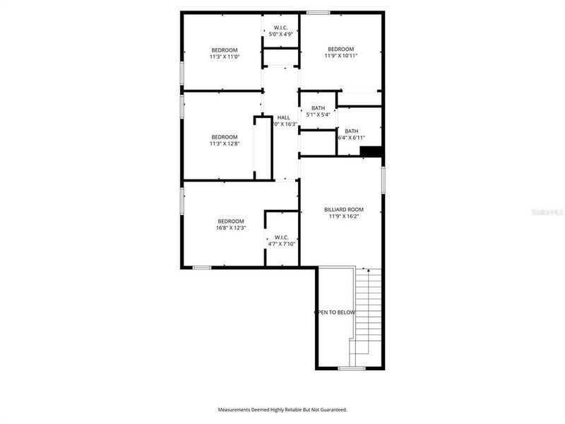 2D floor plan layout of this home in , Clermont, FL (Image 7). 2D floor plan layout of this home in , Clermont, FL (Image 7).