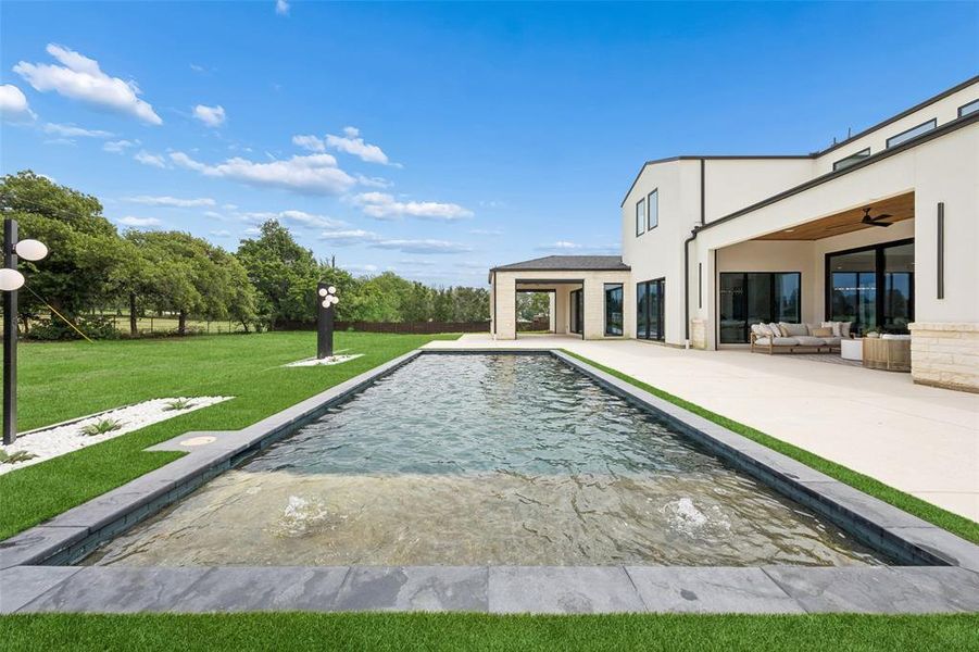 Exterior details and patio area of a home in , Southlake (Image 28).