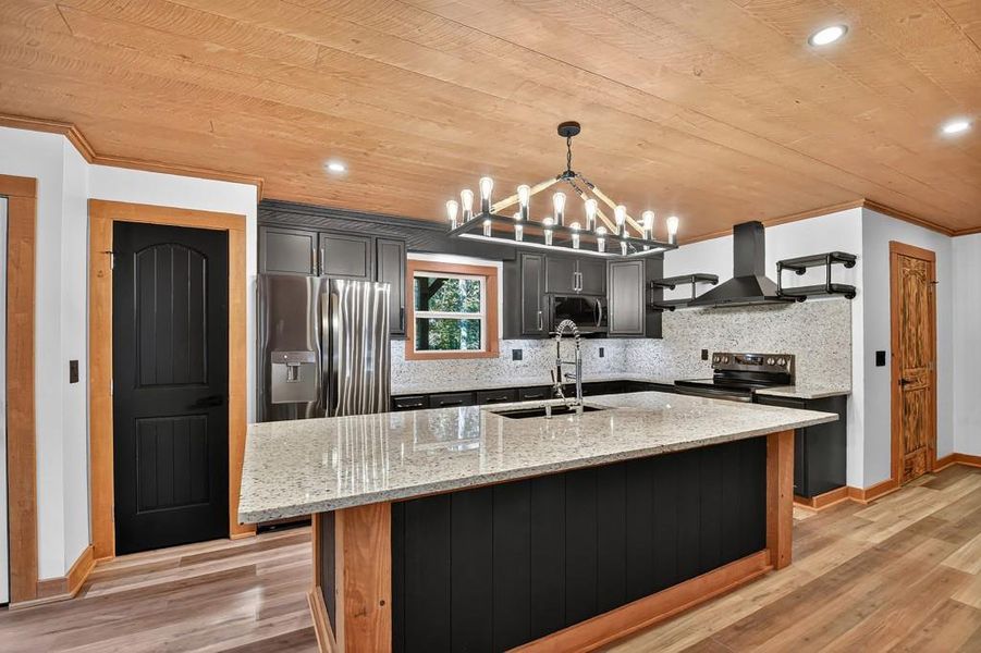 Furnished interior view inside a new home in , Ellijay (Image 4). Furnished interior view inside a new home in , Ellijay (Image 4).