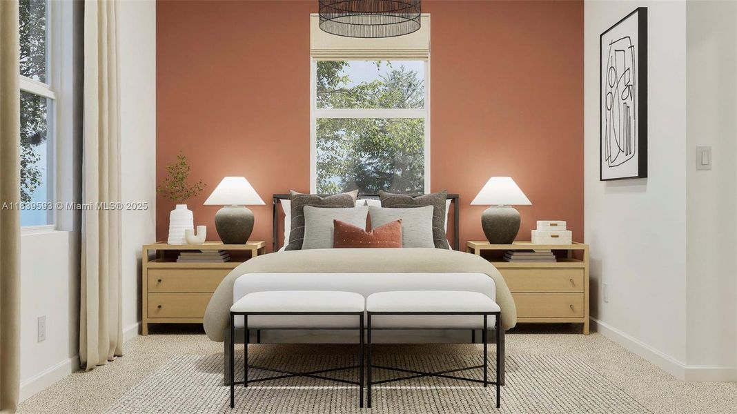 Furnished interior view inside a new home in Coral Landings, Florida City (Image 7).