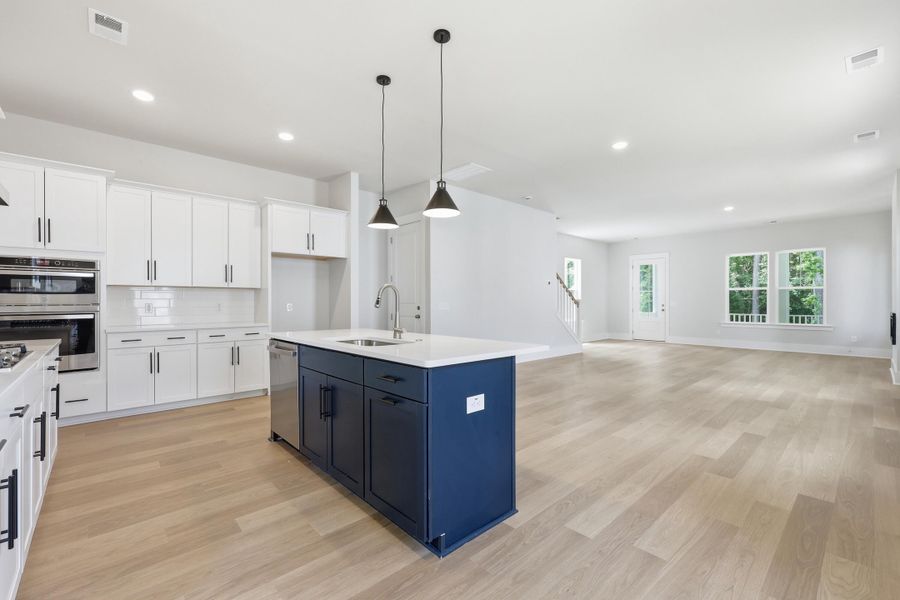 Furnished interior view inside a new home in Indigo Grove Single Family Homes, Johns Island (Image 7).